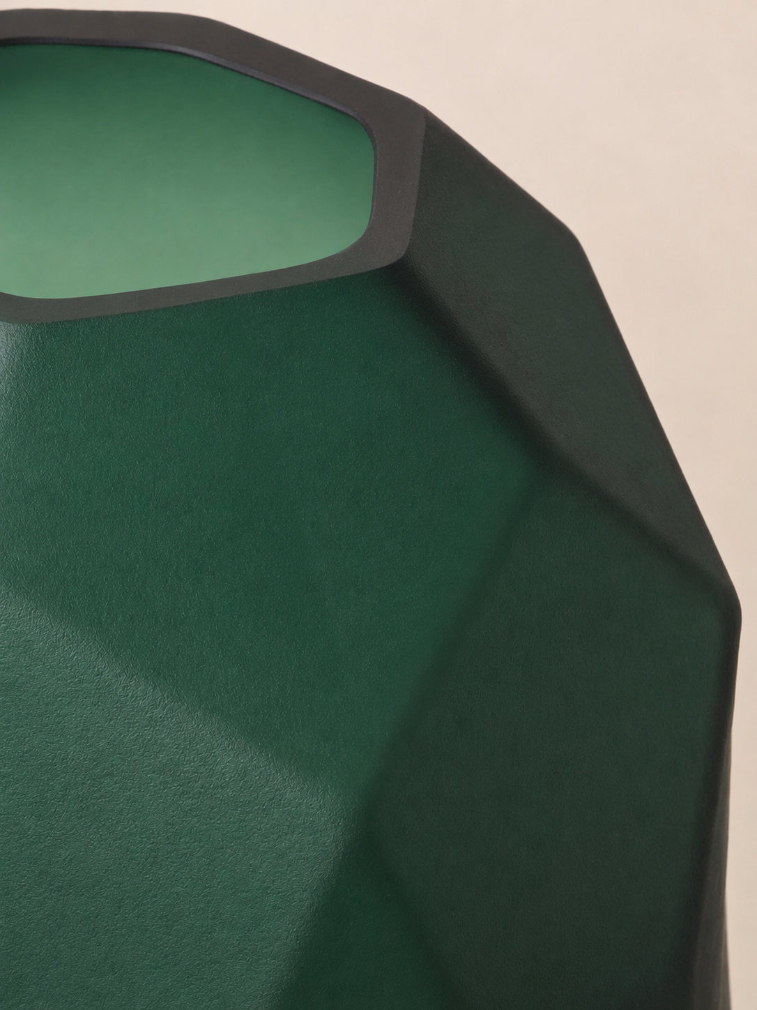 Groene glazen vaas Sem