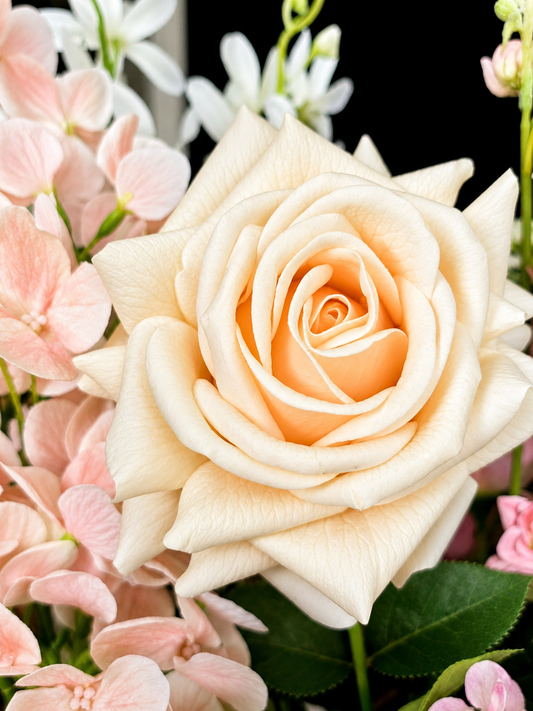 Zijden boeket Fleur